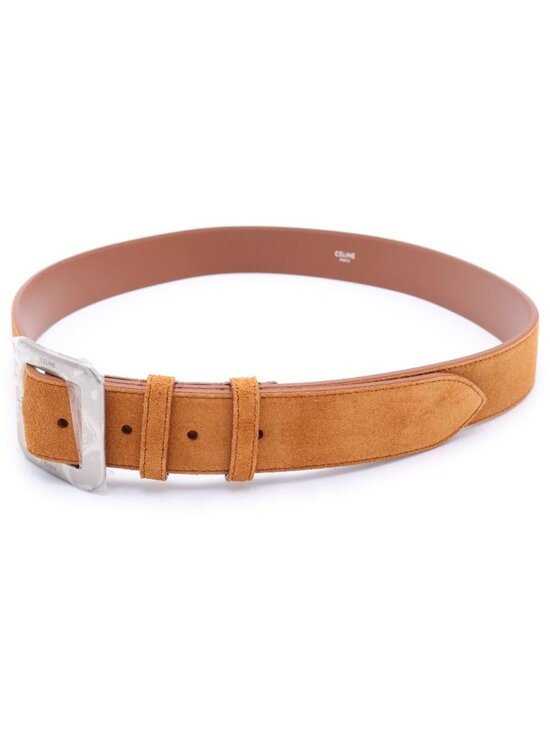 Celine Caskin Suede Logo Belt main image 6